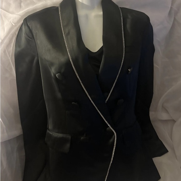 ✨NEW✨Jason Wu Designer Rhinestone Blazer - Picture 4 of 12